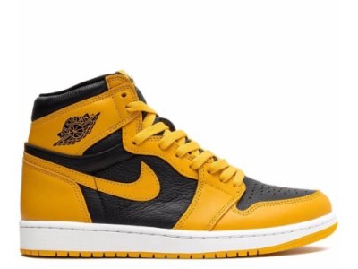 Color: Amarillo con negro - Nike Air Jordan 1 High