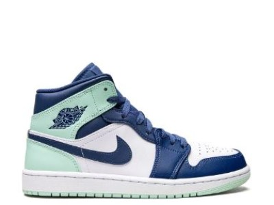 Color: Calipso con azul - Nike Air Jordan 1 Mid calipso con azul