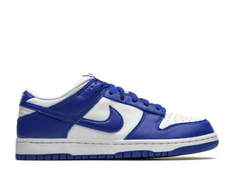 Nike SB Dunk Low blanco con azul