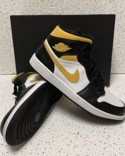 Nike Air Jordan 1 Mid negro con blanco - Tienda del Oso | Tienda de Zapatillas 